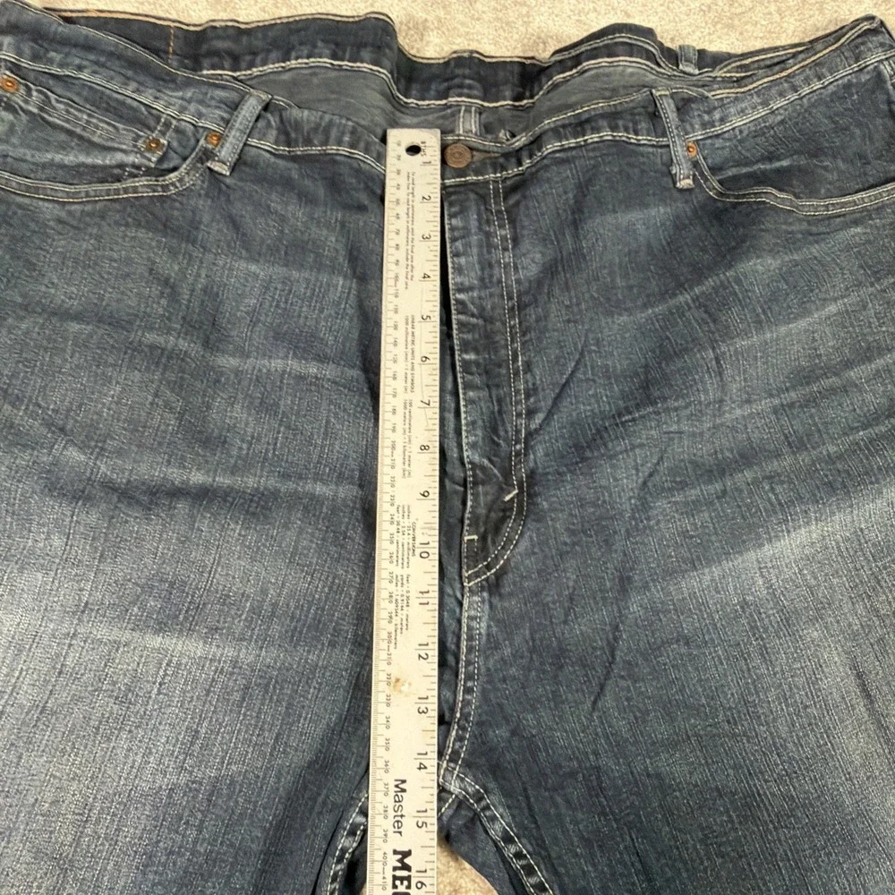 Levis‎ 559 Straight Leg Blue Jeans Mens 48 X 29 (FITS 50 X 29) Stretch Denim